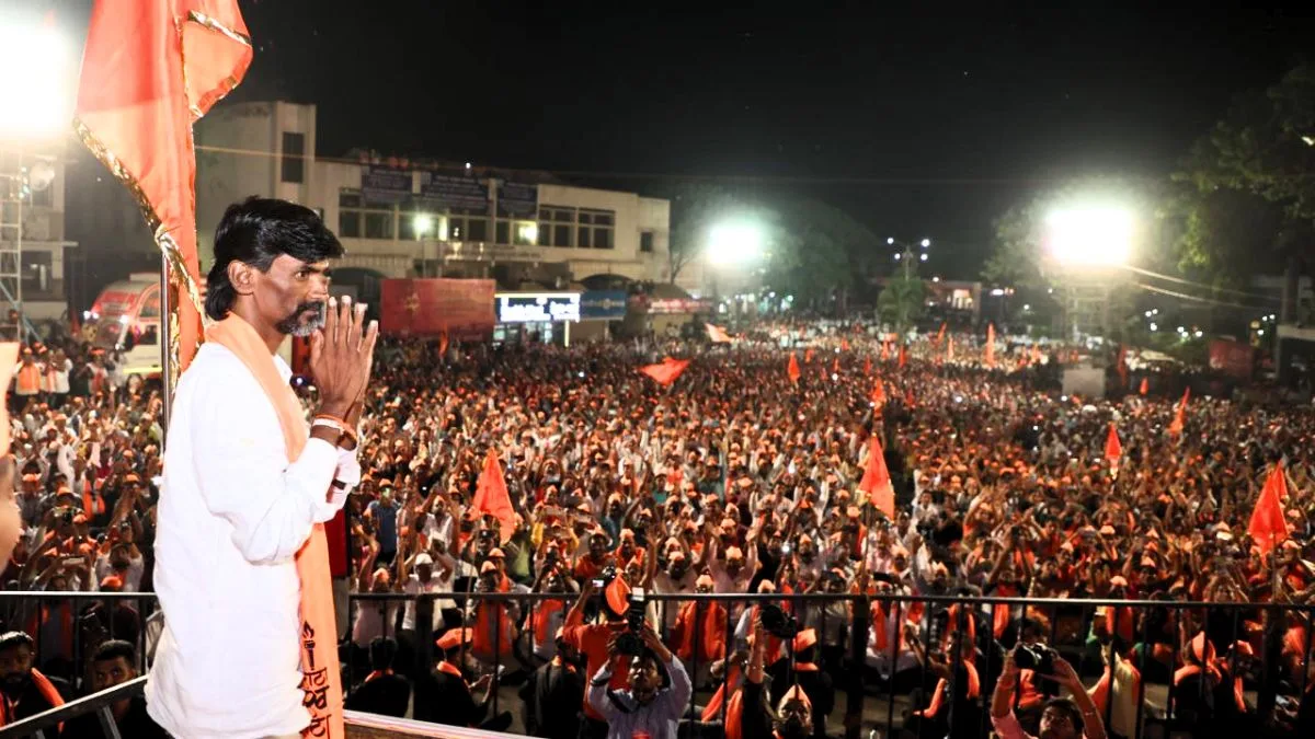 नेवासामधून मनोज जरांगेंचा सरकारला इशारा, म्हणाले भुजबळांना शांत करा अन्यथा मराठा शांत करायला सक्षम