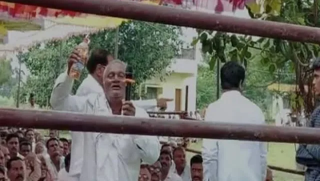 Pay Sugarcane Arrears Or Else Farmers Are Aggressive In Front Of Bjp Leader Nrdm