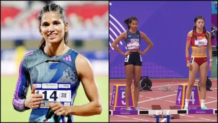 १०० मीटर धावण्याच्या महिला स्पर्धेमध्ये गंभीर वाद, दोन्ही खेळाडू आणि अधिकारी यांच्यात चर्चा