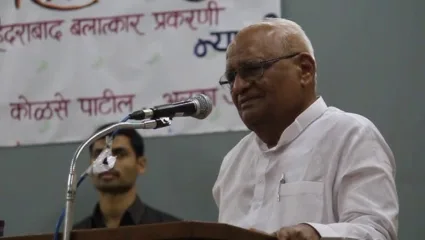 ‘काँग्रेसने देश बांधला पण भाजपने देश विकला, आरएसएसने तर…’; माजी न्या. कोळसे पाटील यांची टीका