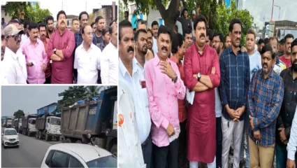 भंडार्ली डम्पिंग प्रश्न सोडवण्यास पिता-पुत्र दोघे अपयशी, लेखी आश्वासन दिल नाही तर गाड्या जाळून टाकू, मनसे आमदार राजू पाटील यांच्या प्रशासनाला इशारा