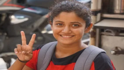 जलकन्या पुर्वा गावडे हिची राष्ट्रीय क्रीडा स्पर्धेसाठी महाराष्ट्र राज्यातून निवड
