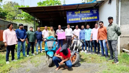 २५ गंभीर गुन्हे दाखल असलेल्या सुपारी किलरला अटक, सुपारी घेऊन खून