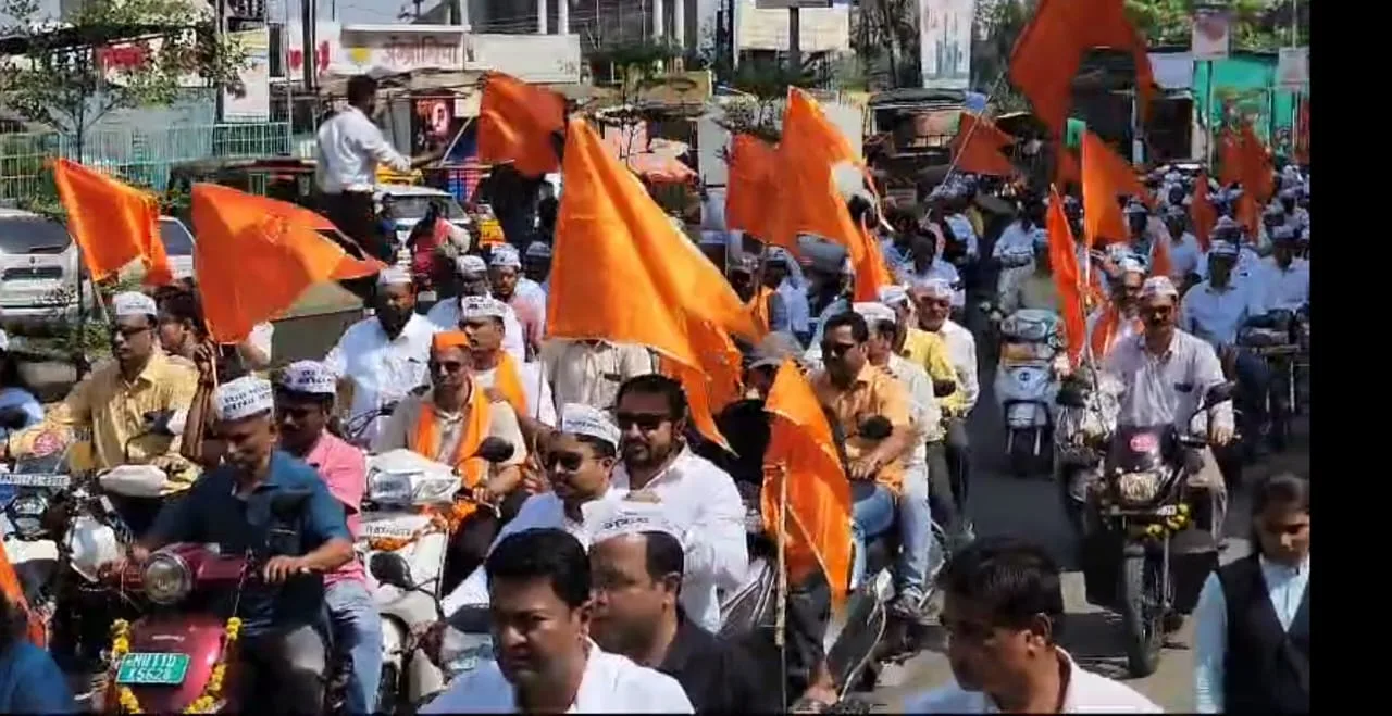 … तर किंमत मोजावी लागेल ;  मराठा समाजाच्या प्रबोधनासाठी साताऱ्यात बाईक रॅली