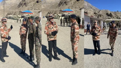 सैनिकांसोबत दिवाळी साजरी करण्यासाठी पंतप्रधान मोदी हिमाचल प्रदेशातील लेपचा येथे पोहोचले