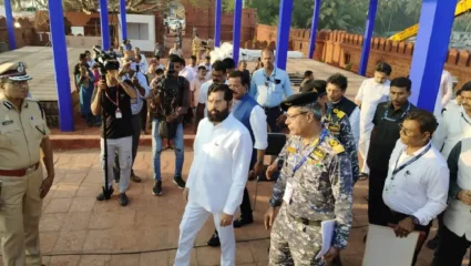 नौसेना दिन सिंधुदुर्गमध्ये होत आहे हे महाराष्ट्रासाठी भूषण -एकनाथ शिंदे