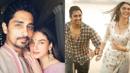 अदिती राव हैदरीने सिद्धार्थसोबतच्या नात्याची केली पुष्टी, रोमँटिक पोस्ट झाली व्हायरल