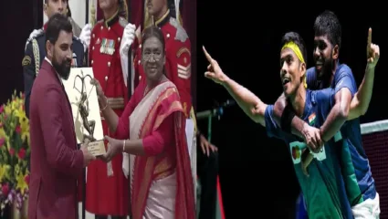अर्जुन पुरस्कार मिळवणारा मोहम्मद शमी ठरला 58 वा क्रिकेटपटू, या खेळाडूंना मिळाले पुरस्कार