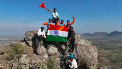 कल्याणच्या सह्याद्री रॉक ऍडवेंचर संघाची ऐतिहासिक कामगिरी