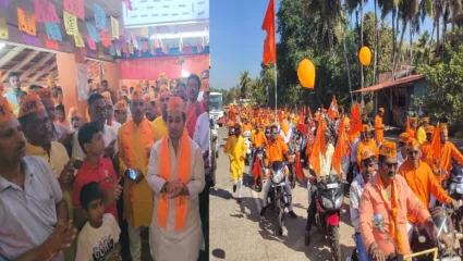 नांदगाव दशक्रोशीत श्रीराम प्रतिष्ठापणे निमित्त ‘राममय वातावरण’