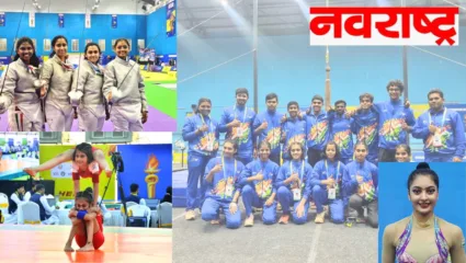 महाराष्ट्र संघाकडून पदकांचा वर्षाव; खेलो इंडिया युवा क्रीडा स्पर्धा; चेन्नई, तामिळनाडू, जिम्नॅस्टिक्समध्ये ३ सुवर्ण, २ रौप्य, मल्लखांबमध्ये सुवर्णपदकांचा चौकार