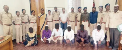 खवले मांजराची तस्करी करणाऱ्यांवर वनविभागाची कारवाई; 6 जणांना अटक