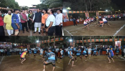 नमो चषक स्पर्धांना कल्याण पश्चिमेत मिळालेला जबरदस्त प्रतिसाद