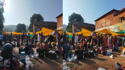 स्थानिक बाजारापेक्षा आठवडा बाजार महागडा, आठवडा बाजारामुळे स्वच्छतेचाही उडतो बोजवारा
