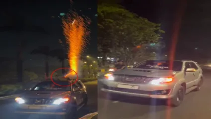 बेदरकार वाहन चालवून धिंगाणा घालणाऱ्या दोघांवर गुन्हा दाखल