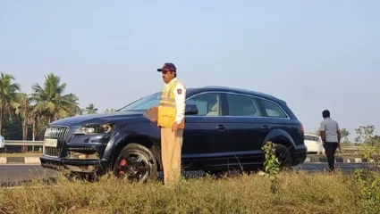 मुंबई – गोवा महामार्गावर भीषण अपघात