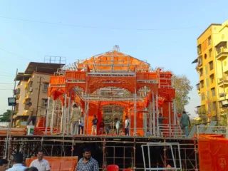 माघी गणेशोत्सवानिमित्त कल्याणात साकारणार ७० फूट भव्य श्रीराम मंदिर प्रतिकृती, कल्याण पश्चिमेचे आमदार विश्वनाथ भोईर यांची संकल्पना