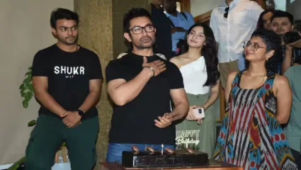 आमिर खानने किरण रावसोबत साजरा केला 59 वा वाढदिवस