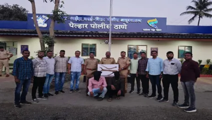 ६० लाखांचे सांबर शिंग विकण्याच्या प्रयत्नांतील दोघांना अटक