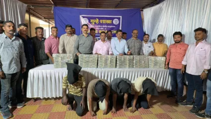 महामार्गावर रात्री पाच कोटी १५ लाख लुटणारे दरोडेखोर पोलिसांच्या ताब्यात