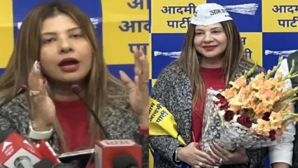 भोजपुरी अभिनेत्री संभावना सेठने सोडली आम आदमी पार्टी, पोस्ट शेअर करत दिली माहिती