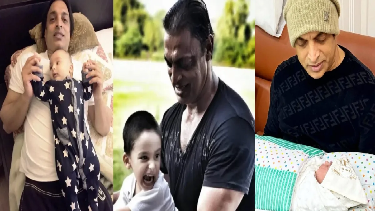 शोएब अख्तरने केले त्यांच्या नवजात मुलीचे स्वागत, सोशल मीडियावर शेअर केली पोस्ट