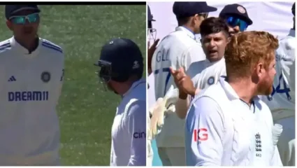 चालू सामन्यात शुभमन गिल आणि बेअरस्टोमध्ये बाचाबाची, नक्की काय प्रकरण?