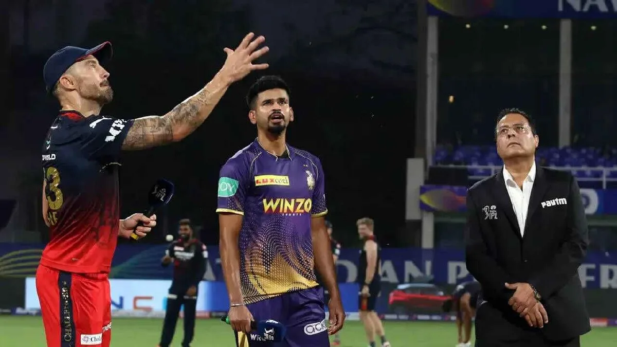 फाफ डू प्लेसीने नाणेफेक जिंकून गोलंदाजी करण्याचा घेतला निर्णय, अशी आहे संघाची प्लेइंग 11