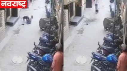 भटक्या कुत्र्यांची दिल्लीत दहशत; लहान मुलाला कुत्रा चावताना व्हिडिओ व्हायरल