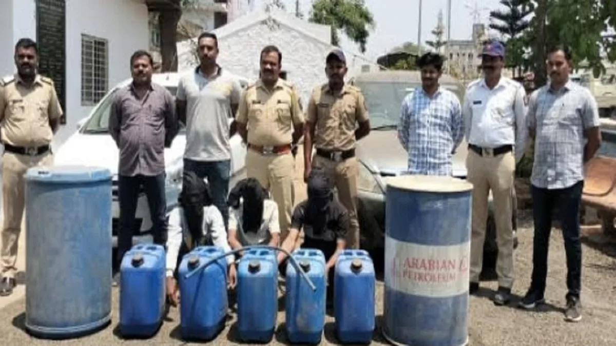 डिझेल चोरणारी टोळी जेरबंद; १७ लाखांचा मुद्देमाल जप्त
