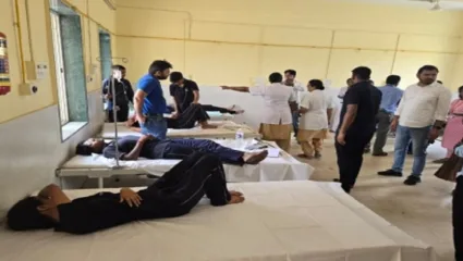 अन्नातून 80 विद्यार्थ्यांना विषबाधा, खेड तालुक्यातील घटना; 2 जणांची प्रकृती खालवली