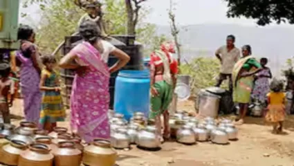 मराठवाड्यात पाणी टंचाई, भूजल पातळीमध्ये घट झाल्याने ५१ तालुक्यांवर पाणी संकट