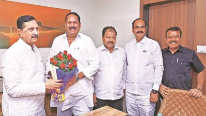उदयनराजे भोसले यांचे राजकीय गाठीभेटीचे सत्र; रामराजे नाईक निंबाळकर व प्रभाकर घार्गे यांची घेतली भेट