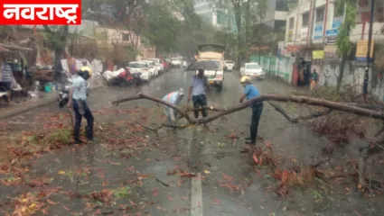 पुण्यात विजांच्या गडगडटांसह मुसळधार पाऊस; गरमीने हैराण झालेल्या पुणेकरांना दिलासा