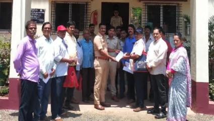 कणकवलीत सावडाव धरण प्रकल्पग्रस्त आक्रमक, गुन्हा दाखल करण्याची पोलिसांकडे केली मागणी
