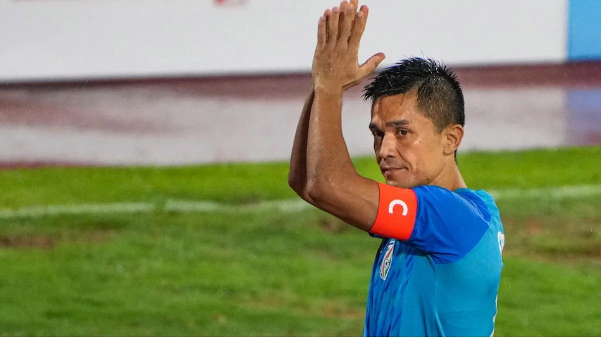 Farewell To Indian Football Captain Sunil Chhetri Cristiano Ronaldo