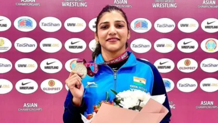 निशा दहियाने महिला कुस्तीमध्ये पॅरिस ऑलिम्पिकचा पाचवा कोटा जिंकला