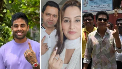 सूर्या-सचिनसोबत या खेळाडूंनी बजावला मतदानाचा हक्क