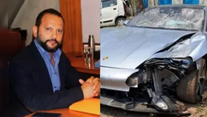 विशाल अग्रवाल यांच्यावर कोर्ट परिसरातच शाईफेकीचा प्रयत्न; विरोधात घोषणाबाजीही