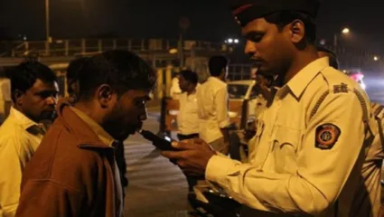आठवड्यात सलग दुसर्‍यांदा नाकाबंदी, तब्बल ‘इतक्या’ वाहनचालकांवर ड्रंक अ‍ॅण्ड ड्राईव्हची कारवाई