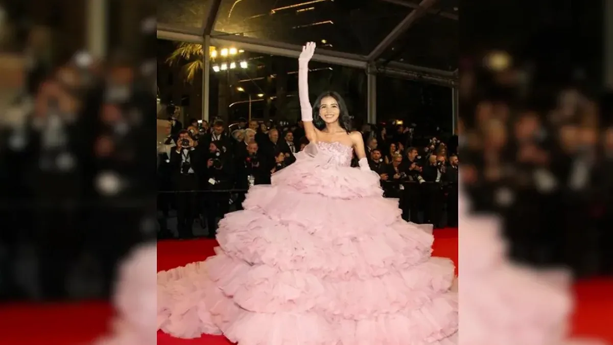 Who Is Nancy Tyagi Indian Fashion Influencer Who Made Cannes 2024 Debut In Self Stitched Gown Nrps