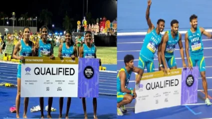 पॅरिस ऑलम्पिक 2024 मध्ये भारतीय महिला अन् पुरुष रिले संघ धावणार