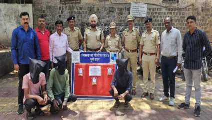 सोन्याचे दागिने पळविणाऱ्या टोळीचा पर्दाफाश; फरासखाना पोलिसांची धडक कारवाई