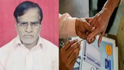 महाड तालुक्यात मतदानासाठी जाताना मतदाराचा मृत्यू