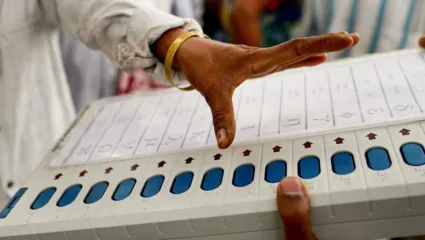 भिवंडीमध्ये बॅलट मशिन उलट्या क्रमाने, मतदारांमध्ये गोंधळ