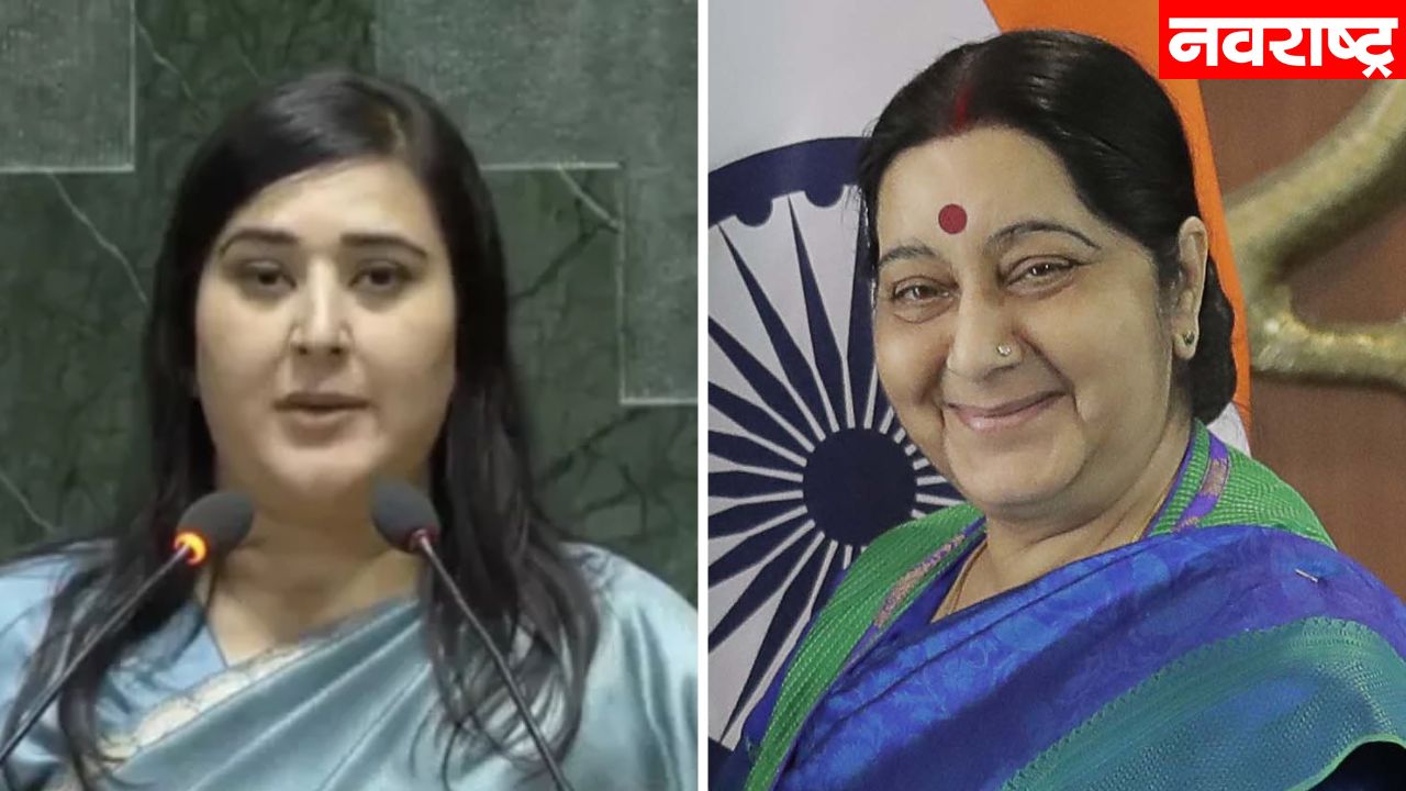 सुषमा स्वराज यांची ‘ती’ परंपरा लेकीने ठेवली कायम; सोशल मीडियावर रंगली चर्चा