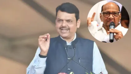 कुठे गेले ४०० आणि ४५ पारचे नारे! कुठून कुठंवर आला ‘देवा’; शरद पवार गटाकडून फडणवीसांवर खोचक पोस्ट