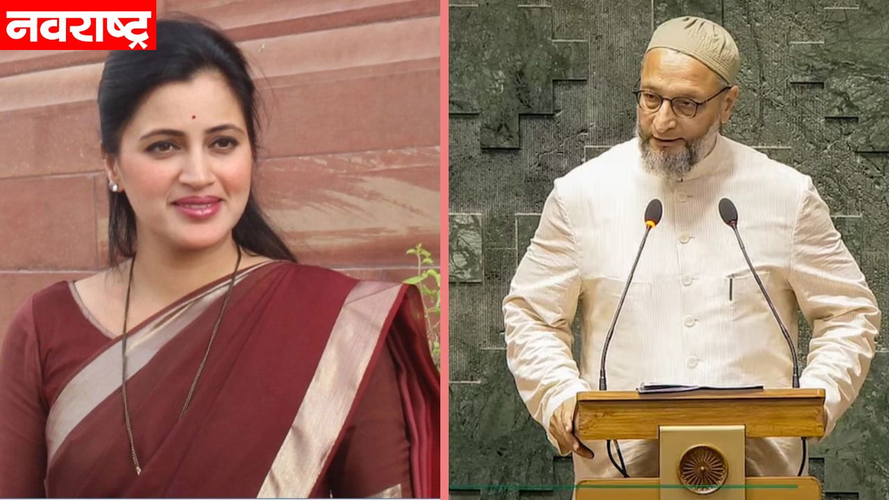 असदुद्दीन ओवैसींवर नवनीत राणा भडकल्या; थेट लिहिलं राष्ट्रपतींना पत्र