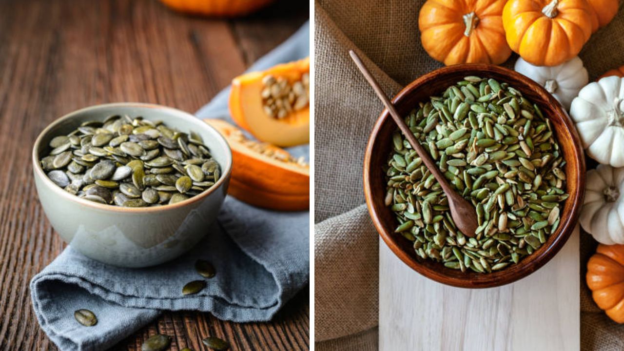 रोगप्रतिकारशक्ती मजबूत ठेवण्यासाठी भोपळ्याच्या बिया किंवा भाजीचे सेवन करावे.  बियाण्यांमध्ये अँटीऑक्सिडंट्स आणि फायटोकेमिकल्स असल्याने रोगप्रतिकारशक्ती मजबूत राहते. 