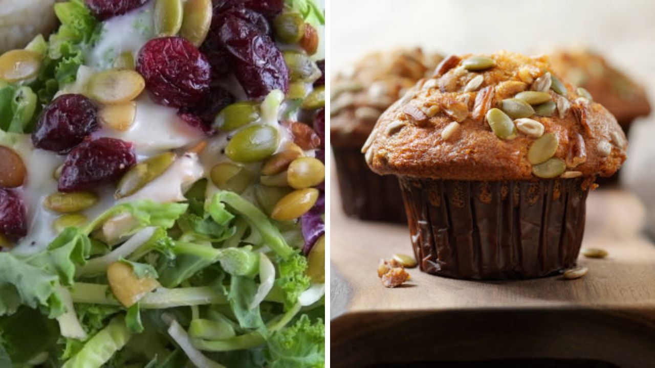 भोपळ्याच्या बियांचा वापर जेवणाच्या पदार्थांमध्ये सुद्धा केला जातो. दह्यामध्ये टाकून तुम्ही भोपळ्याच्या बिया खाऊ शकता. मखाना बर्फी, सिंघाऱ्याच्या पिठाची बर्फी, बेसन बर्फी इत्यादी अनेक पदार्थ बनवताना भोपळ्याच्या बियांचा वापर केला जातो. 